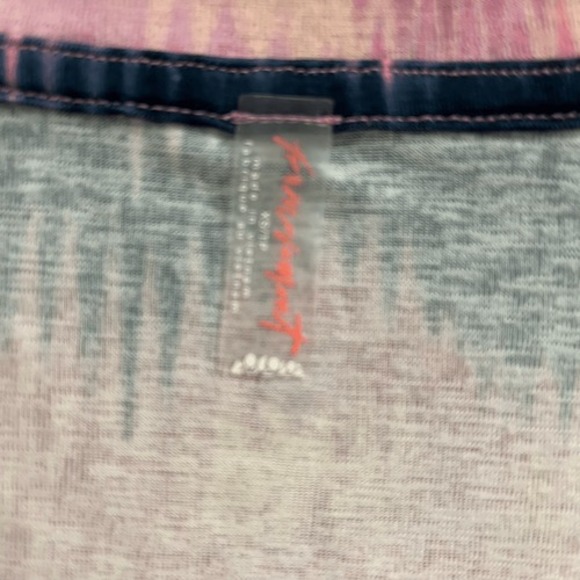 Free People Movement True North Magenta Tee Pink Combo small‎ NEW - Picture 8 of 14